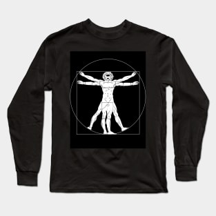 See Me, Hear Me Vitruvian Man Long Sleeve T-Shirt